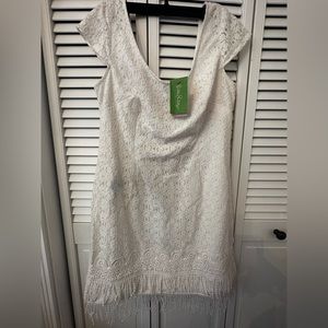 New with tags Lilly Pulitzer white dress size 10 original price $288